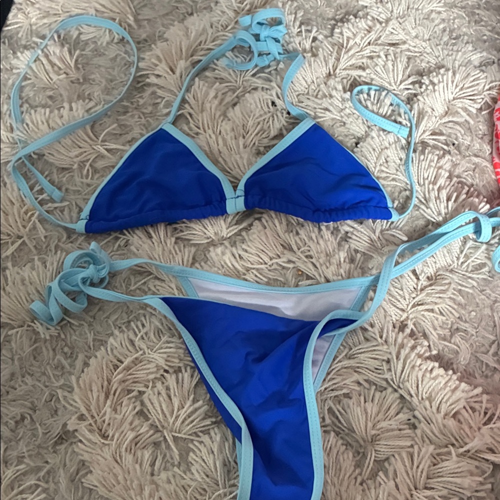 Blue Bikini Set